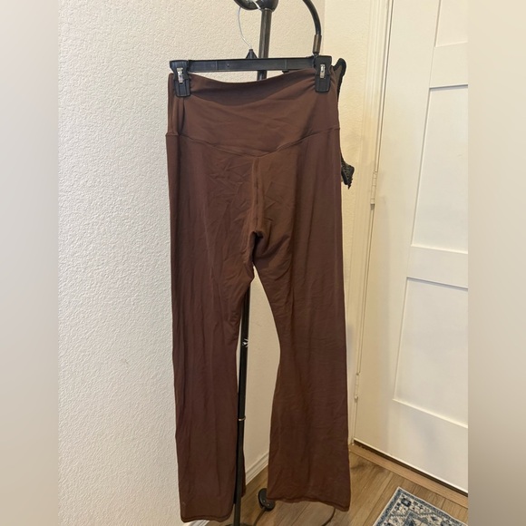 Aerie Chocolate Brown Flare Pants - Picture 2 of 4